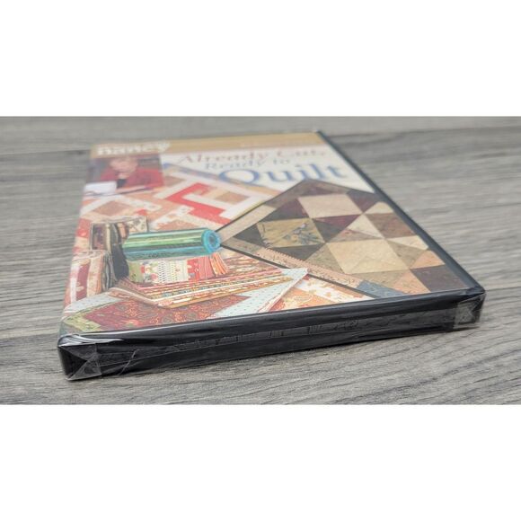 sewing with nancy By Nancy Zieman Already Cut, Ready to Quilt NEW DVD SN2212D - Picture 7 of 9